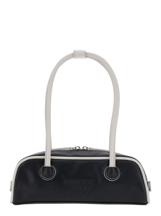 26SS 마지셔우드 숄더백 GG057660BLACKLIGHTGREYPULLUPCRINKLE Black