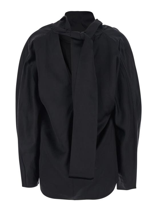 26SS 토템 셔츠 262WRT0738FB0623001 Black - TOTEME