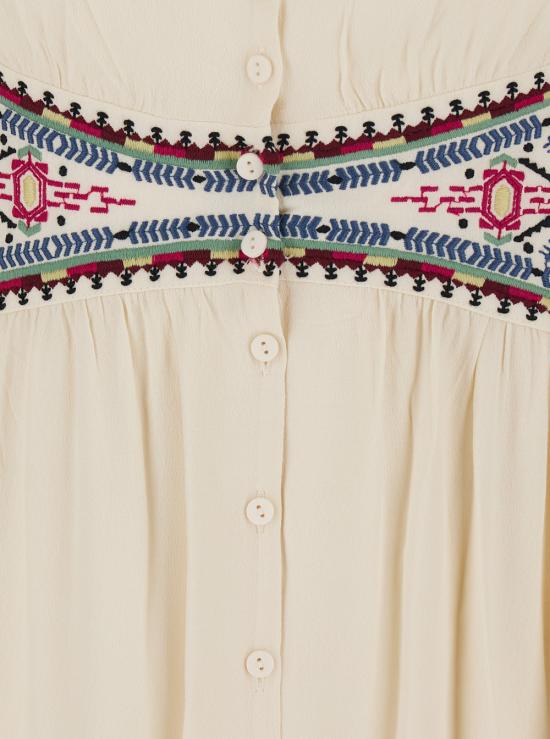 26SS 바쉬 롱 원피스 1E26TINA0101 White - BA&SH