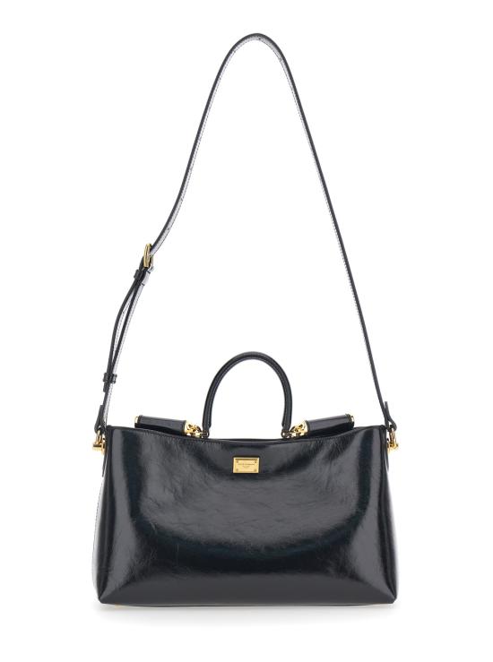 26SS 돌체앤가바나 Medium Vittoria calfskin 핸드백 BB7896AZ00080999 Black