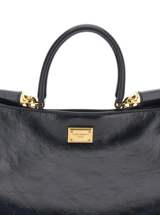 26SS 돌체앤가바나 Medium Vittoria calfskin 핸드백 BB7896AZ00080999 Black - DOLCE & GABBANA