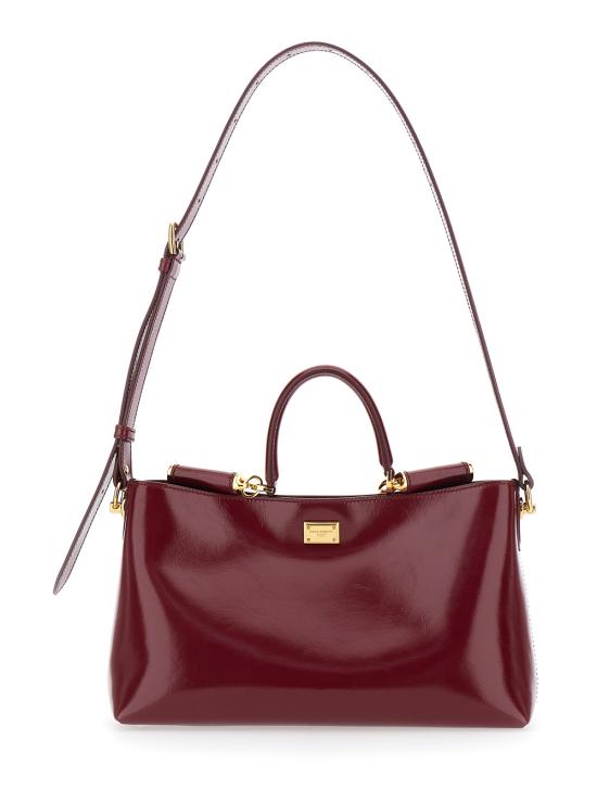 26SS 돌체앤가바나 Medium Vittoria calfskin 핸드백 BB7896AZ00083028 Bordeaux - DOLCE & GABBANA