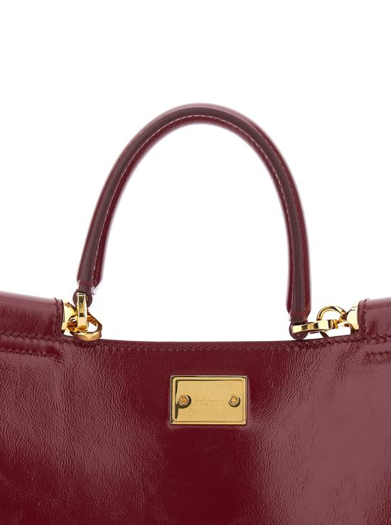26SS 돌체앤가바나 Medium Vittoria calfskin 핸드백 BB7896AZ00083028 Bordeaux - DOLCE & GABBANA