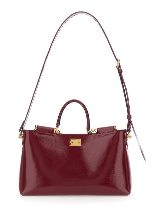 26SS 돌체앤가바나 Medium Vittoria calfskin 핸드백 BB7896AZ00083028 Bordeaux