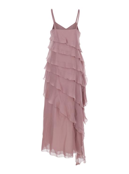 26SS 안토넬리 피렌체 롱 원피스 Q6925261573 Pink - ANTONELLI FIRENZE