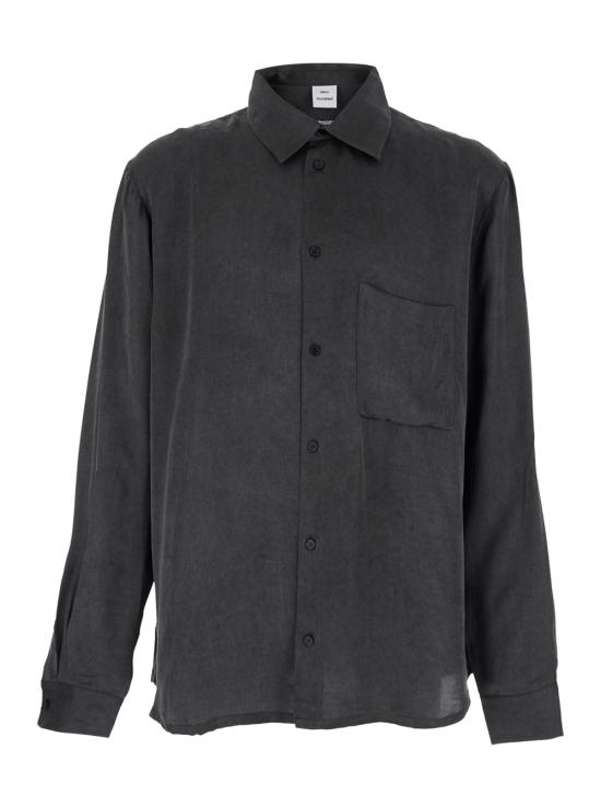 26SS 원 헌드레드 긴팔 셔츠 416413065WASHEDBLACK Black