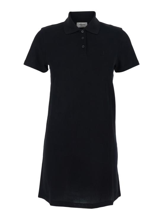 26SS 생로랑 미디 원피스 862599Y37ZE1000 Black