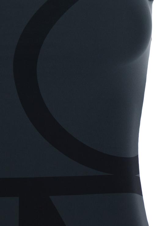 26SS 토템 모노그램 원피스 수영복 213842795925 Black - TOTEME