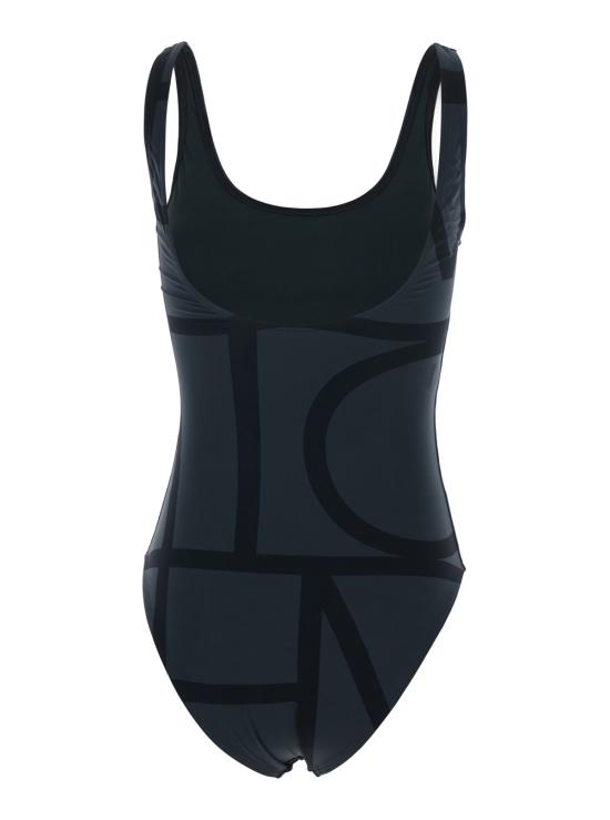 26SS 토템 모노그램 원피스 수영복 213842795925 Black - TOTEME