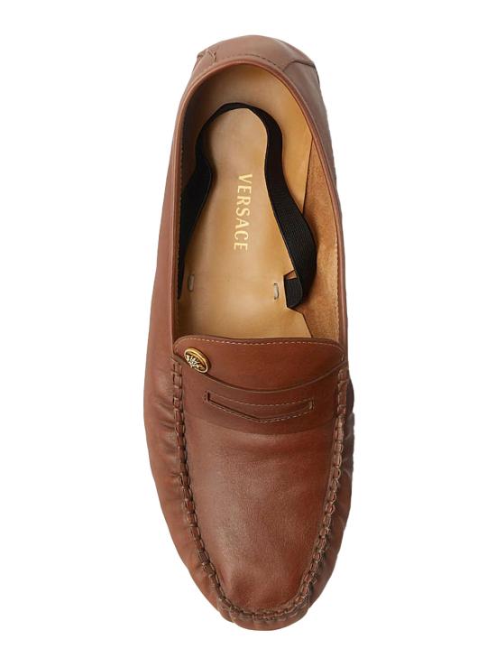 26SS 베르사체 로퍼 10233221A173461N87J Brown - VERSACE