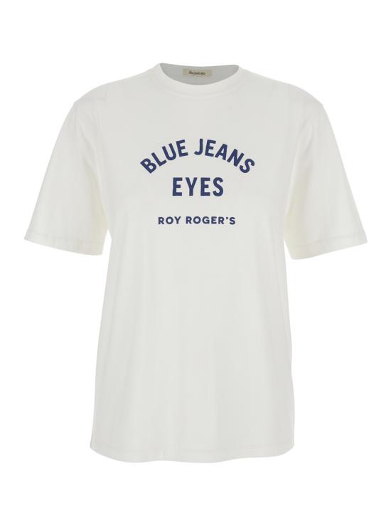 26SS 로이로져스 반팔 티셔츠 RND90360CG500124C0069 White