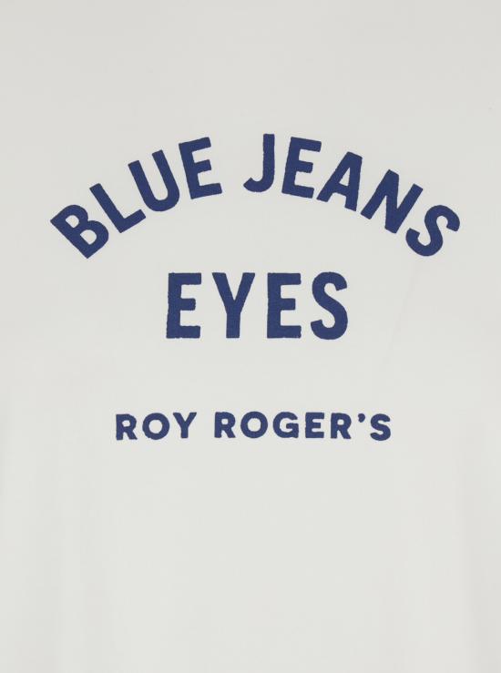 26SS 로이로져스 반팔 티셔츠 RND90360CG500124C0069 White - ROY ROGER'S