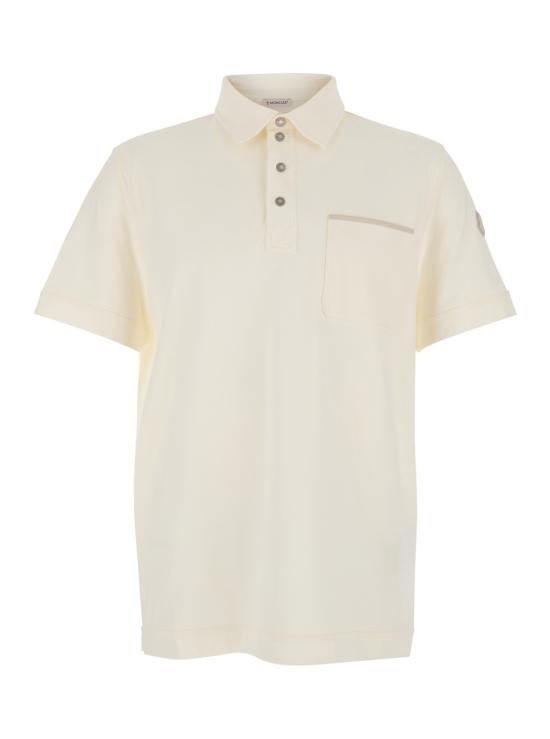 26SS 몽클레어 폴로 티셔츠 8A0002989BEC050 White