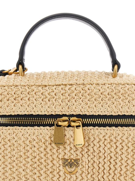 26SS 핑코 토트백 106382A391C24Q Beige - PINKO