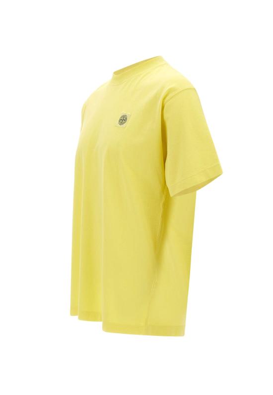 26SS 스톤 아일랜드 반팔 티셔츠 2100030S0115 V0031 Yellow - STONE ISLAND