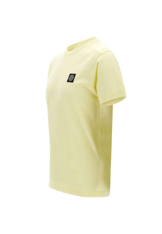 26SS 스톤 아일랜드 반팔 티셔츠 2100027S0013 V003C Yellow - STONE ISLAND