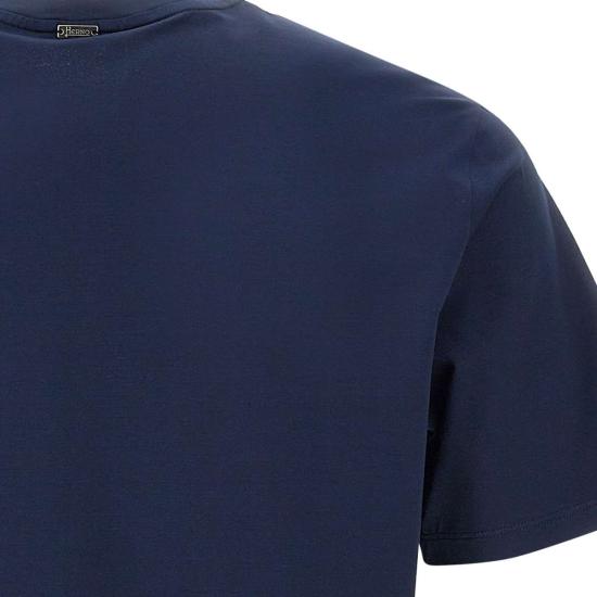  에르노 반팔 티셔츠 JG000174U 520039200 Blue - HERNO