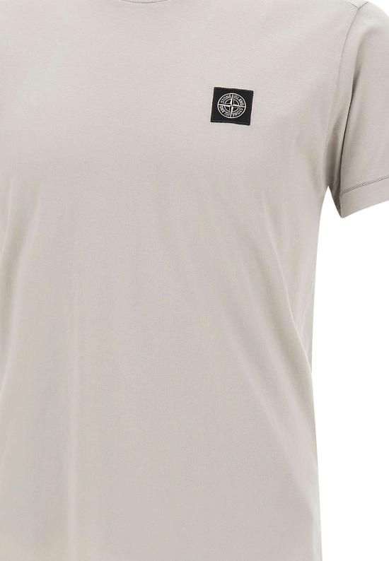 26SS 스톤 아일랜드 반팔 티셔츠 2100027S0013 V0061 Grey - STONE ISLAND