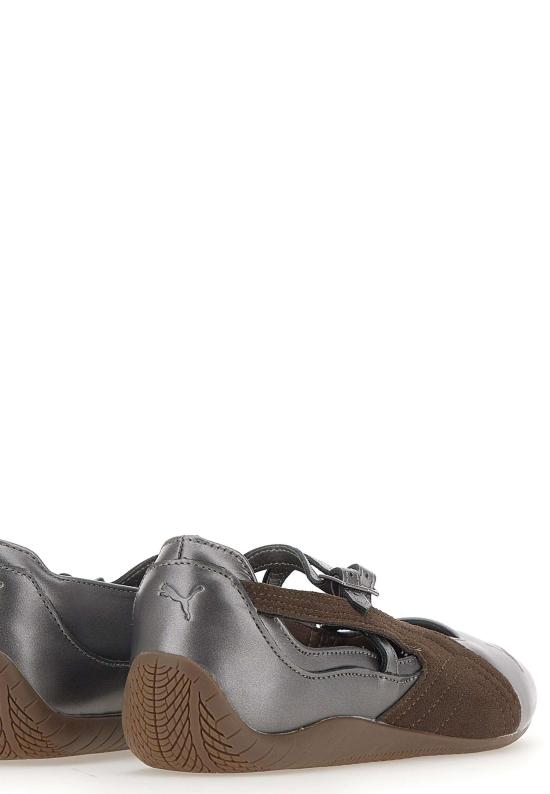 26SS 푸마 플랫 슈즈 408197 01 Brown - PUMA