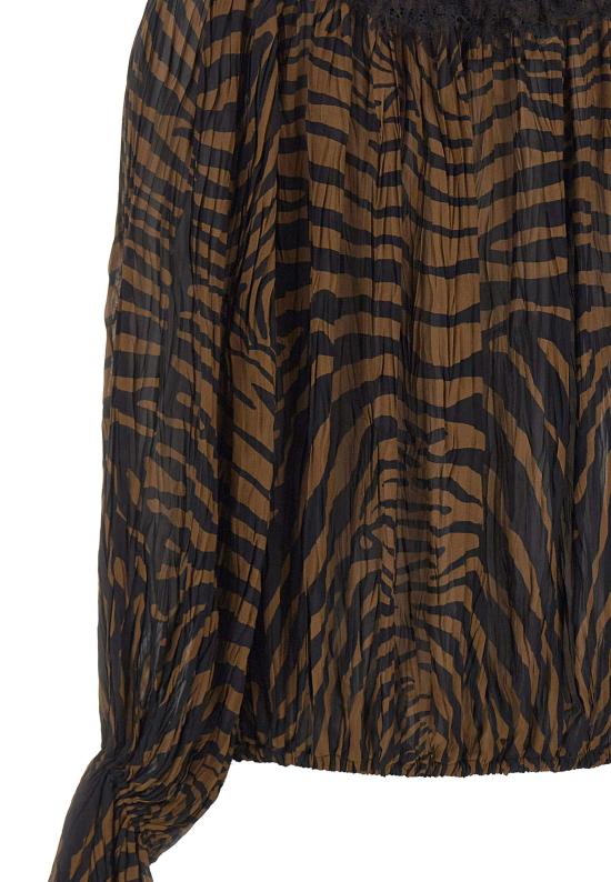 26SS 블루마린 블라우스 2C440A M5179 MultiColour - BLUMARINE