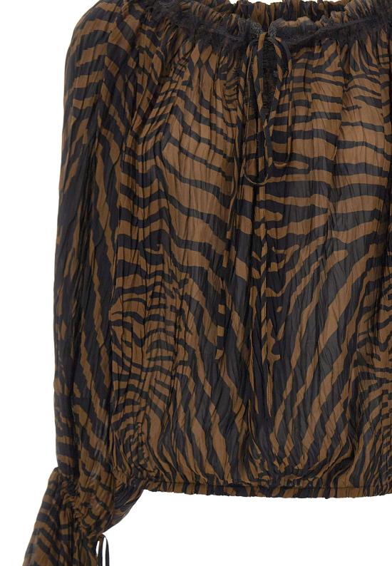 26SS 블루마린 블라우스 2C440A M5179 MultiColour - BLUMARINE