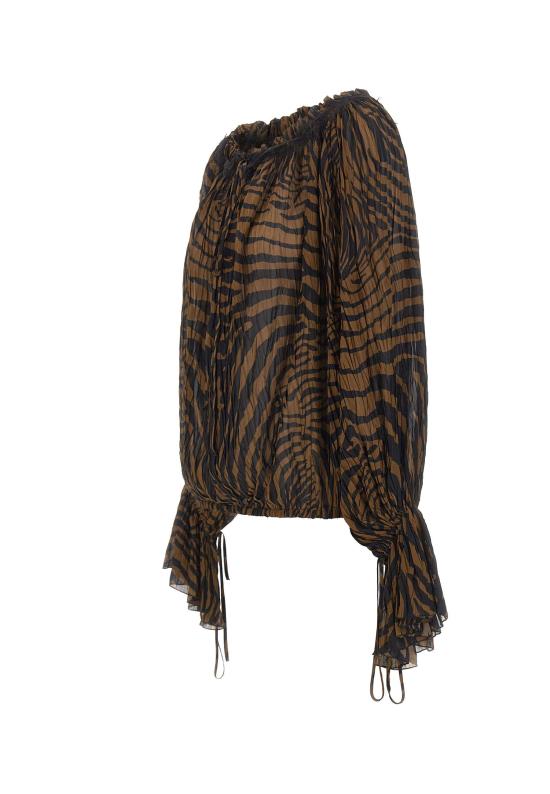 26SS 블루마린 블라우스 2C440A M5179 MultiColour - BLUMARINE