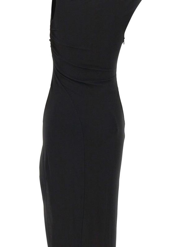 26SS 엘리자베타프랜치 미디 원피스 AB90661E2 110 Black - ELISABETTA FRANCHI