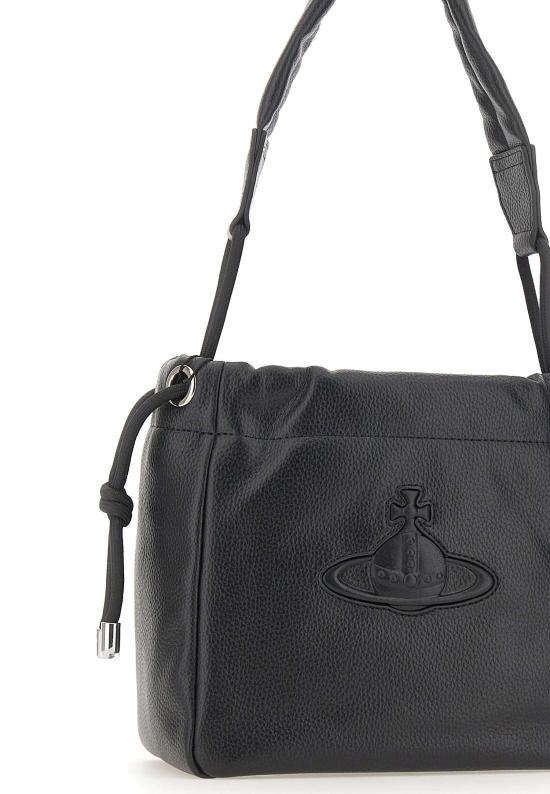 26SS 비비안웨스트우드 숄더백 4C03000BU S000DN403 Black - VIVIENNE WESTWOOD