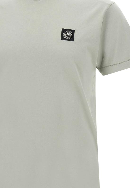  스톤 아일랜드 반팔 티셔츠 2100027S0013 V0055 Green - STONE ISLAND