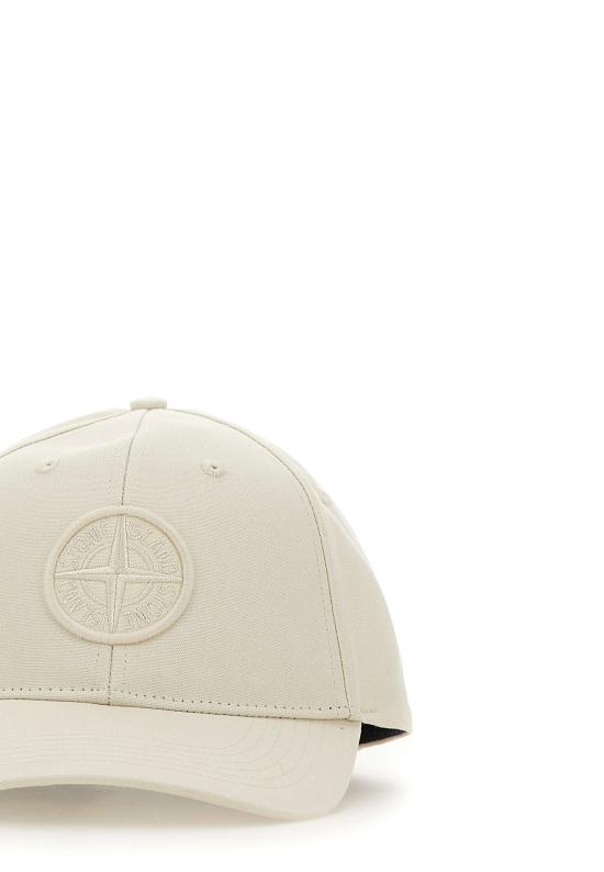 26SS 스톤 아일랜드 볼캡 9100013S0248 V0093 White - STONE ISLAND