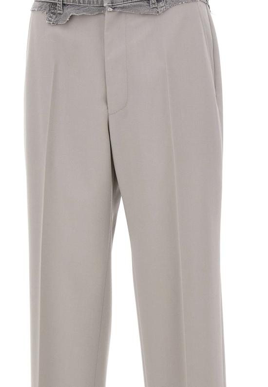 26SS MM6 메종마르지엘라 스트레이트 팬츠 SH0KA0062 MTN130961 Grey - MM6 MAISON MARGIELA