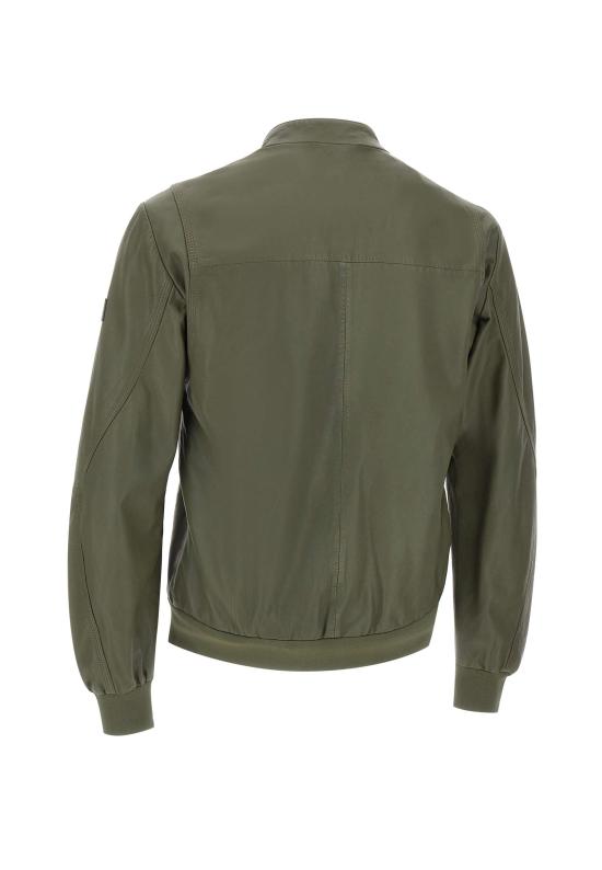 26SS 페트레이 가죽 자켓 PEU5413 99012334471 Green - PEUTEREY