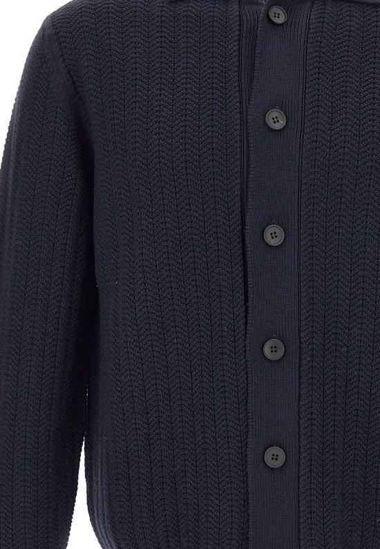 26FW 필리포 드 로렌티스 스웨터 CA3ML WM7F890 BLUE - FILIPPO DE LAURENTIIS