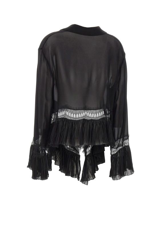 26SS 블루마린 블라우스 2C444A N0990 Black - BLUMARINE