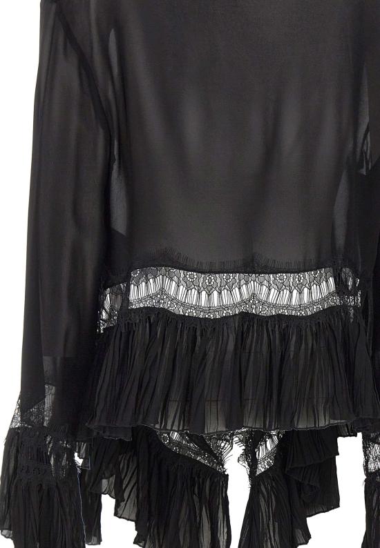 26SS 블루마린 블라우스 2C444A N0990 Black - BLUMARINE