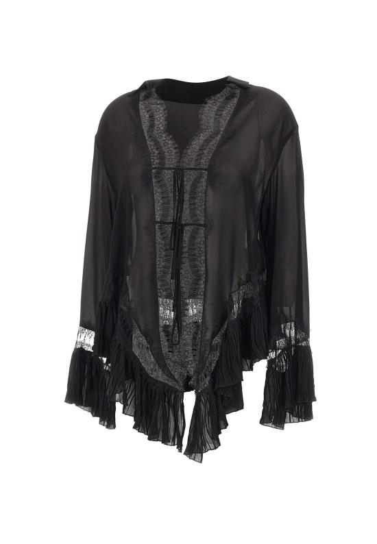 26SS 블루마린 블라우스 2C444A N0990 Black