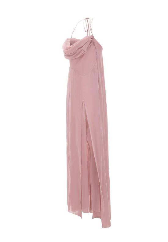 26SS 블루마린 미디 원피스 2A795A N0114 Pink - BLUMARINE