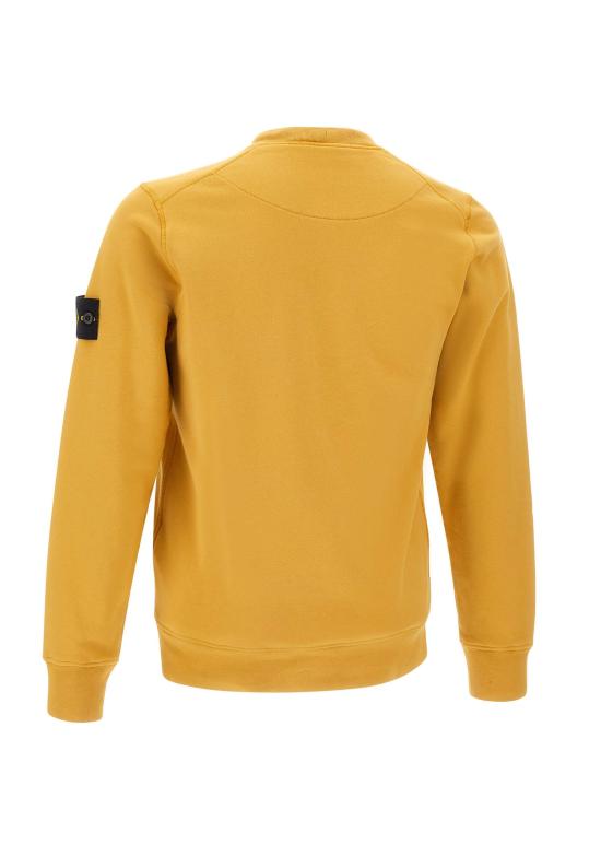  스톤 아일랜드 긴팔 티셔츠 6100060S0051 V0034 Yellow - STONE ISLAND