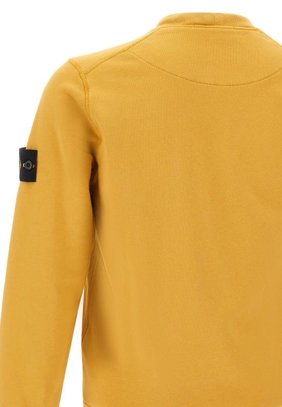  스톤 아일랜드 긴팔 티셔츠 6100060S0051 V0034 Yellow - STONE ISLAND