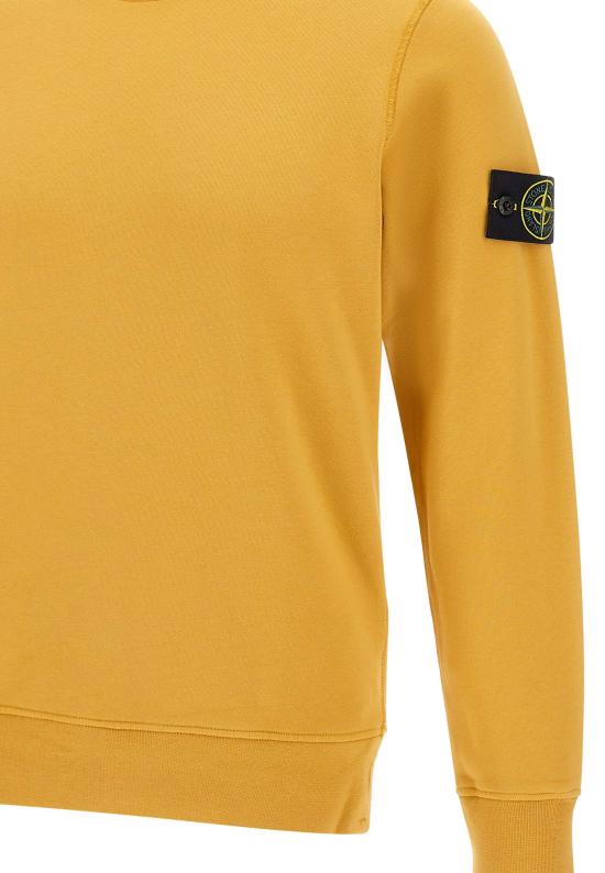  스톤 아일랜드 긴팔 티셔츠 6100060S0051 V0034 Yellow - STONE ISLAND