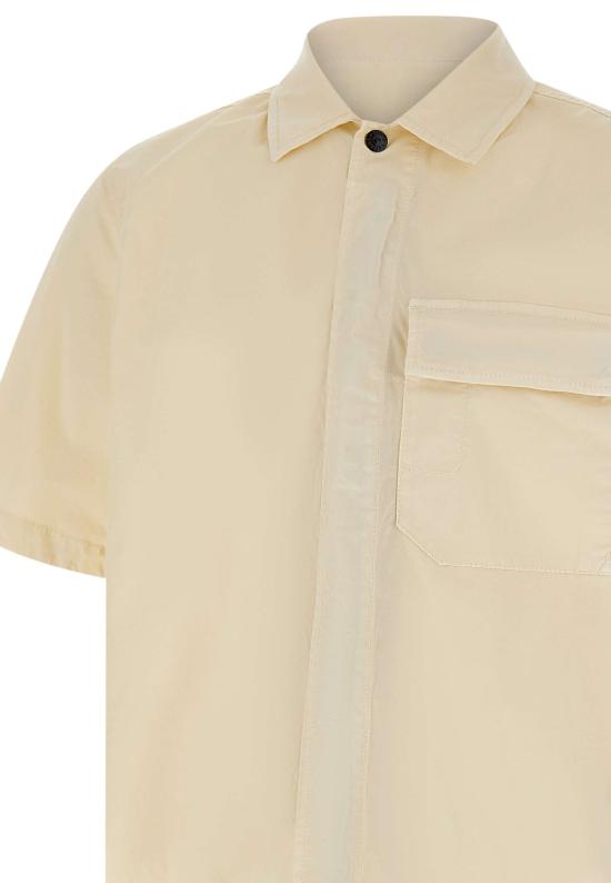 26SS 스톤 아일랜드 반팔 셔츠 1100025S0A10 V0093 White - STONE ISLAND