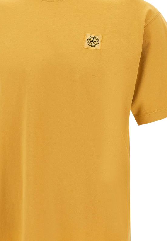 26SS 스톤 아일랜드 반팔 티셔츠 2100030S0115 V0034 Orange - STONE ISLAND