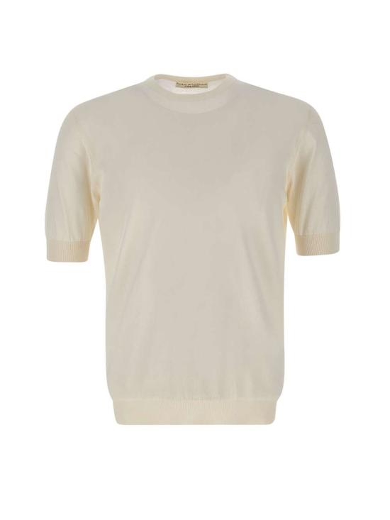  필리포 드 로렌티스 스웨터 GC1MC CR14R020 White - FILIPPO DE LAURENTIIS