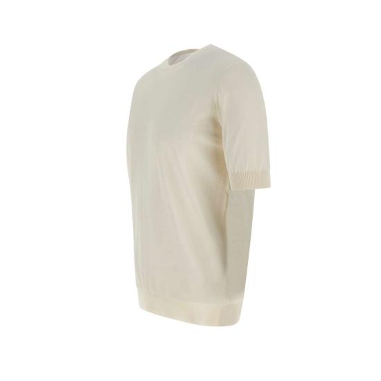  필리포 드 로렌티스 스웨터 GC1MC CR14R020 White - FILIPPO DE LAURENTIIS