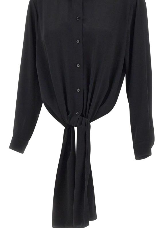 26SS MM6 메종마르지엘라 셔츠 S52DT0049 S43455900 Black - MM6 MAISON MARGIELA