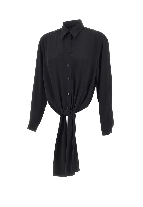 26SS MM6 메종마르지엘라 셔츠 S52DT0049 S43455900 Black