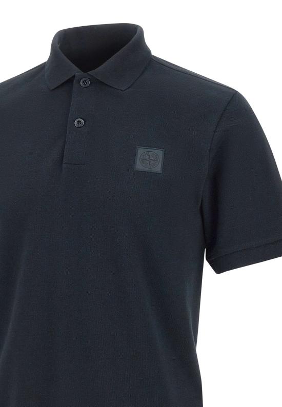 26SS 스톤 아일랜드 폴로 티셔츠 2200002S0F39 V0020 Black - STONE ISLAND