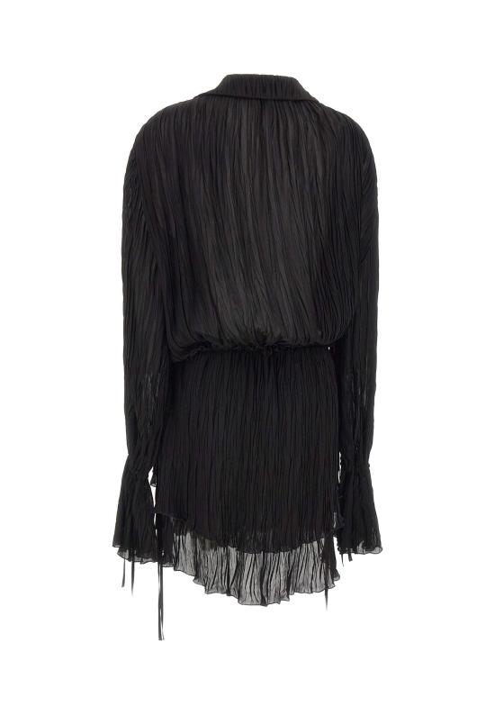 26SS 블루마린 미디 원피스 2A771A N0990 Black - BLUMARINE