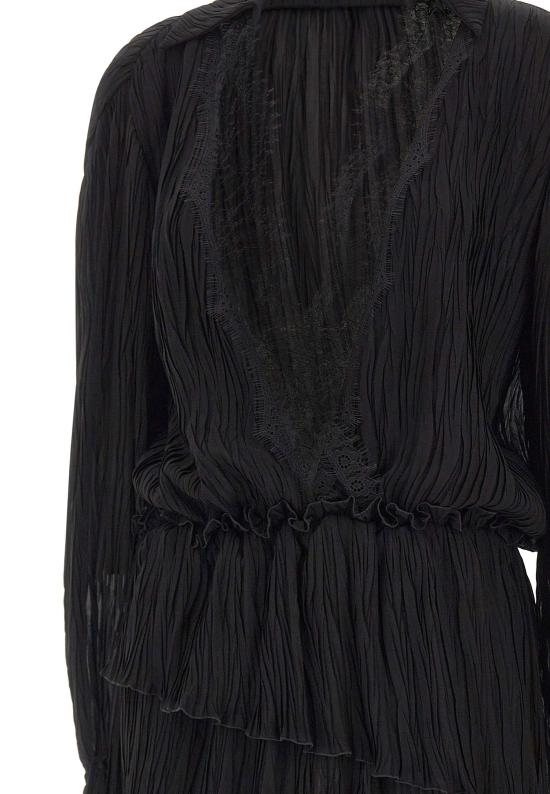 26SS 블루마린 미디 원피스 2A771A N0990 Black - BLUMARINE