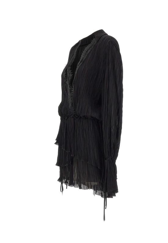 26SS 블루마린 미디 원피스 2A771A N0990 Black - BLUMARINE